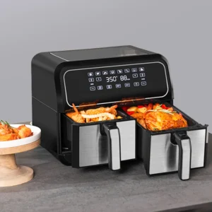 Two Frying Basket Large-capacity Multi-function 8L Automatic Oil-free Air Fryer